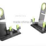 2 in 1 Dual Stand Mobile Phone Holder for Iphone 6 Iphone 6 Plus Iphone 5 and for Apple Watch 38mm 42mm Charging Charger Dock thumbnail-2