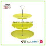 Custom Party Wedding Good Quality Plastic Melamine Cake Stands