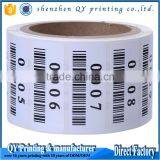 Custom Adhesive Blank White Price Sticker Anti Theft Product Variable Print Data Paper Roll Barcode Label Quality Choice thumbnail-2