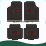 OEM 4pcs/5pcs of Pvc Car Mat Factory Universal Rubber Mat With Your Own Logo