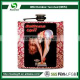 Low Cost High Quality Hot Sale Hip Flask For Gift Set