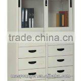12 Drawers Iron Folding Cupboard for Office Stainless Steel File Storage Cabinet Furniture thumbnail-1