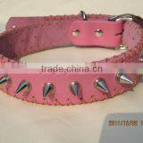 Leather Dog Collar Pet Products Spike PU Leather Dog Collar thumbnail-1