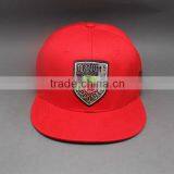CUSTOM-MADE FLAT BRIM 3D EMBROIDERY 5 PANEL SNAPNACK HAT