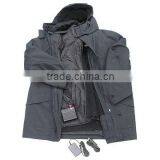 12V Battery Powered Heated Jacket With Take-off Heated Vest