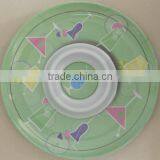 Printed Round Melamine Plate PL-16,17,18