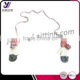 Fashion Winter Full Finger Neck Hung Knitted Gloves Woolen Felt Gloves Factory Wholesale Sales (accept the Design Draft) thumbnail-1