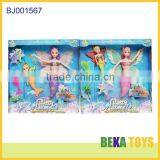 Pretty Toys for Girls Plastic Mermaid Toy Fancy Mermaid Doll
