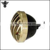 Solid Brass Grilled Heavy Duty Tail Light for Harley Cafe Racer thumbnail-4