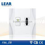 F86 Series 1 Gang Swithched Socket