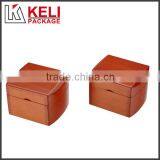 Brown color wooden watch box