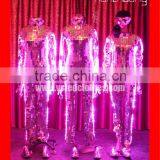 Mirror Man LED Dance Costume With Mask thumbnail-2