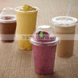 24oz Clear PET Disposable Plastic Fruit Juices For Ice Cream Cups Factory thumbnail-2
