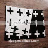 Baby Cross Style Knit Blanket Knitted Cotton Baby Swaddle Blanket thumbnail-2