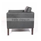 Danish Fredericia Furniture Borge Mogensen 2311 Armchair Wooden Legs thumbnail-3