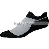 Men Durable White With Black Bottom Socks thumbnail-1