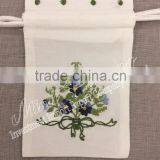 Size 10x15cm Flower Basket Sachet Fragrant Hand Embroidery Cloths Bag thumbnail-4