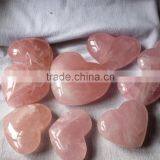 Bulk of Natural Rock Rose Crystal Hearts for Gift thumbnail-3