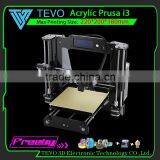 High Quality and Best Price Prusa Reprap i3 LCD 3D Printer /DIY kit with 3d Printer Filament