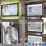 Acrylic Outdoor Led Lighting Advertising Light Box