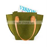 wholesale printed felt handbags felt tote bags