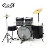CUPID 5 Pcs PVC Black Jazz Drum Set thumbnail-2