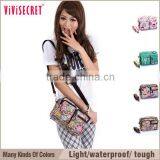 Latest Cell Phone Two Sided Flower Pattern Long Strip Woman Shoulder Bag thumbnail-6