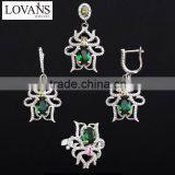 Locket Jewelry Set Ebay China Website 925 Sterling Silver Jewelry Wholesale TZ-0167 thumbnail-2