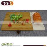 Natural Color Food Grade Kitchen Chopping Blocks Of Marble Cutting Board