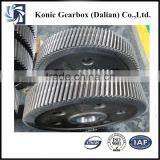 Customized Nonstandard Transimission High Rpm Rotating Helical Gear With Steel Wheel thumbnail-1