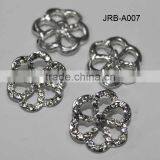 Hot!!! Shining Flatback Flower-shaped Rhinestone Button With Crystal for Headband Decoration thumbnail-4