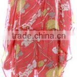 Women's digital printed dress, beach kaftan, tunic, cover up