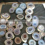 Wholesale Amazing Nature Mini Cornucopia Crystal Quartz Geode for Ornament