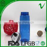 BPA Free Cylinder Clear Empty Water PCTG 750ml Drink Bottle With Straw thumbnail-5