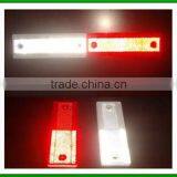 White ,red Truck Trailer Reflector / Road Side Marker