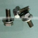 hex flange self drilling sekrup, / Baut, Stainless steel 410 pengikat, / Hardware Plug and insert screw L01