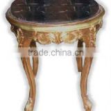 French gold salon side table