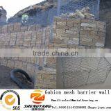 China manufacturer hexagonal gabion boxes EN standard stone cages for retaining wall gabion mesh barrier wall