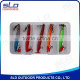 fishing tackle assortment fishing spoon kit in plastic box