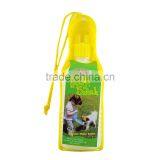 New Arrival Portable Yellow Pet Dog Cat Drink Water Bottle Dispenser Squeeze Feeding Bowl thumbnail-1