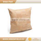 wholesale eco-friendly decorative cork pillow covers