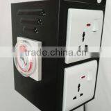 4/6/8 Outlets UK Light Contractor Timer With Two Input Plugs thumbnail-4
