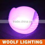 Bar Club Used Illuminated Plastic LED Sofa Lounge Chair thumbnail-3