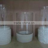 Cheap High Quality Tall Glass Candle Holder for Home Decoration thumbnail-1