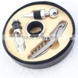 Luxury Wine Bottle Set Gift Box Cutlery Opener Accessories thumbnail-1