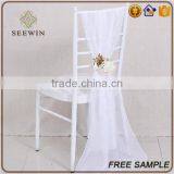 Elegant Organza Chair Sash Chair Decorations for Wedding thumbnail-1