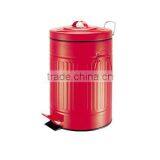 Slimline Retro Pedal Waste Bin thumbnail-1