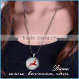 Christmas Glowing Necklace Santa Deer Necklace thumbnail-2