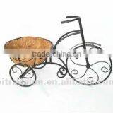 Coco Plant Holder With Bicycle thumbnail-1