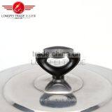 Natural Siliver Color Black Bakelite Handle Clear Stainless Steel Cooking Pot/ Steam Pot thumbnail-5